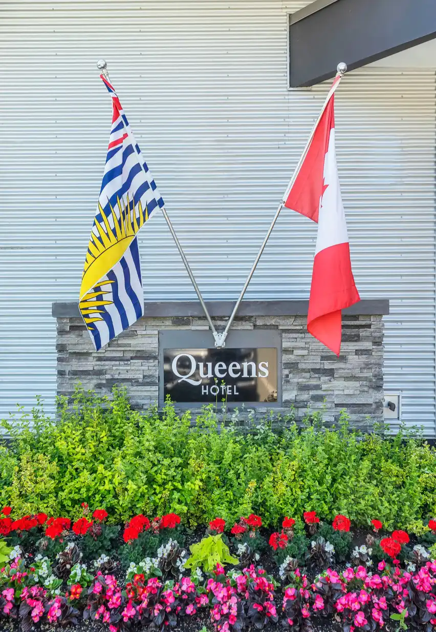 Flags Flowers Queens Hotel
